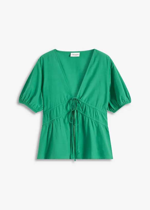 Blusa con laccetti, bonprix