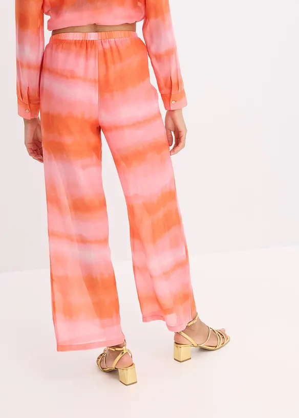 Pantaloni larghi in fantasia batik, bonprix