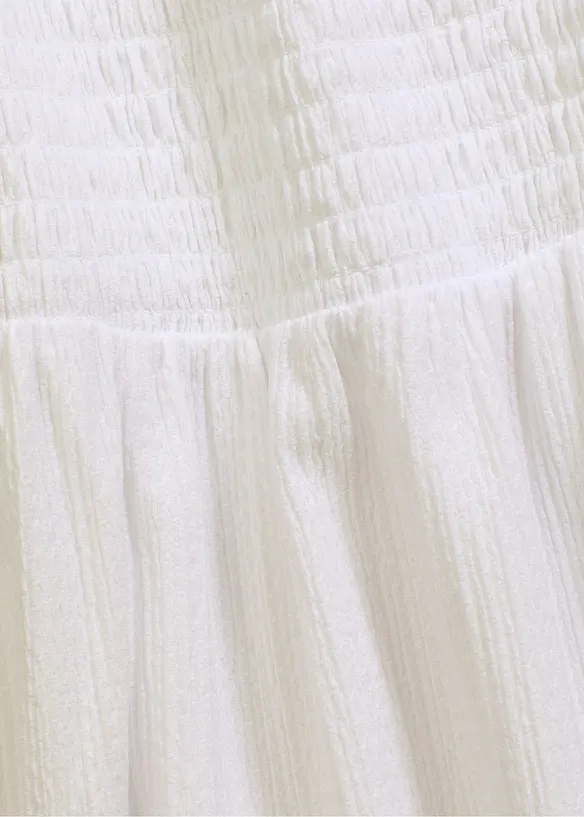 Abito di jersey con smock, bonprix