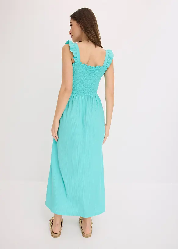 Abito di jersey con smock, bonprix