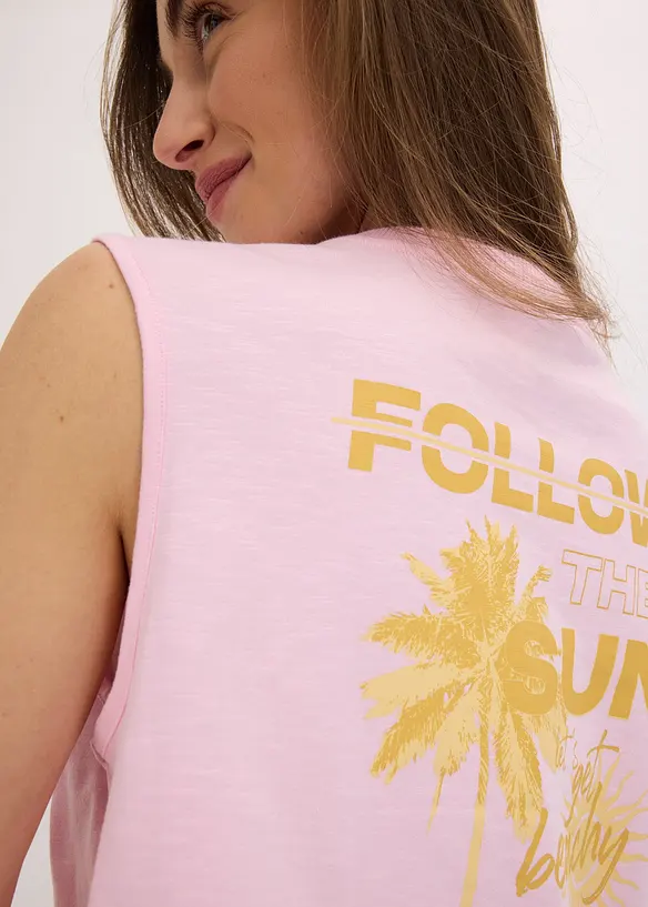 Top in puro cotone, bonprix