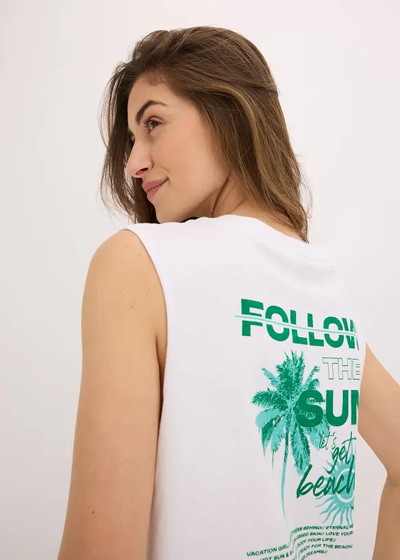 Top in puro cotone, bonprix