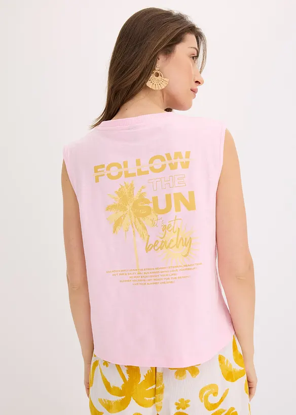 Top in puro cotone, bonprix