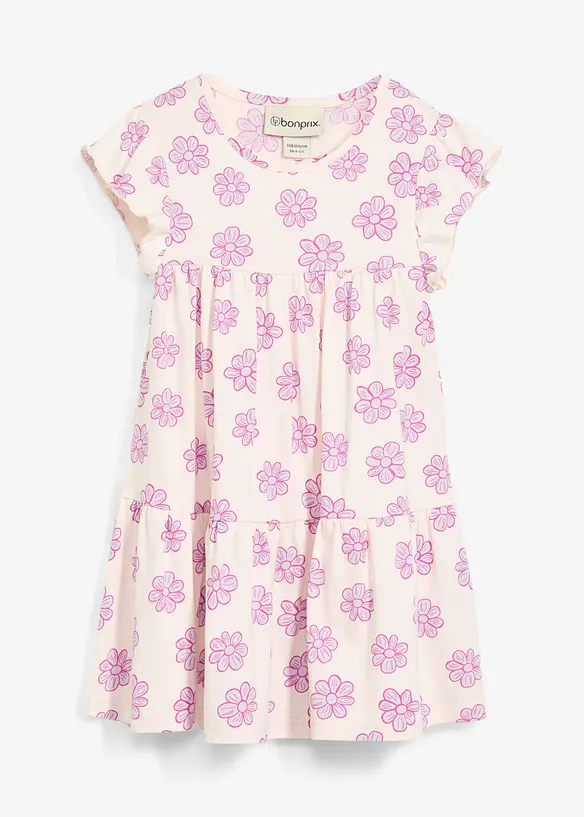 Abito in jersey di puro cotone, bonprix