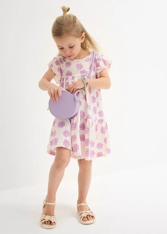 Abito in jersey di puro cotone, bonprix