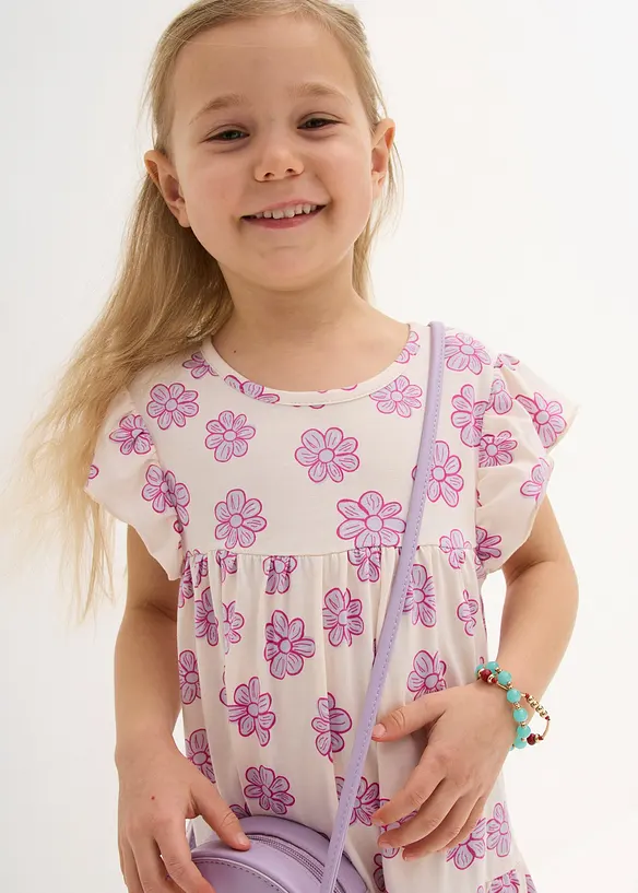 Abito in jersey di puro cotone, bonprix