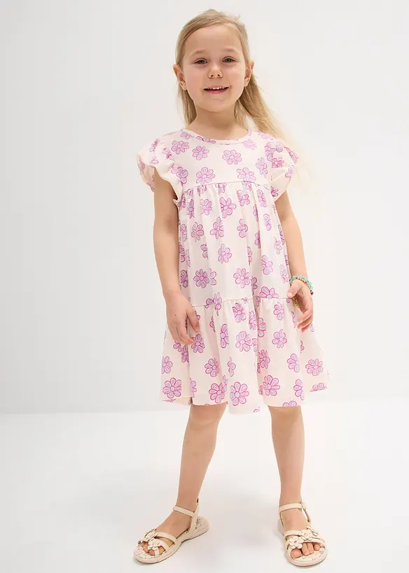 Abito in jersey di puro cotone, bonprix