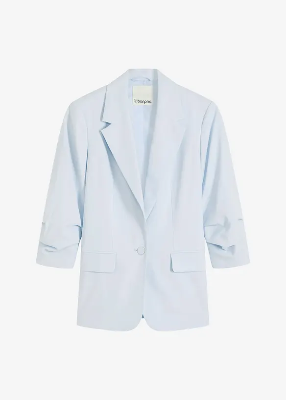 Blazer con viscosa e maniche a 3/4, bonprix