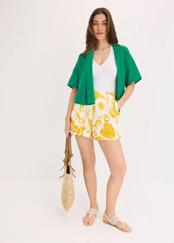 Top all'americana con scollatura profonda, bonprix