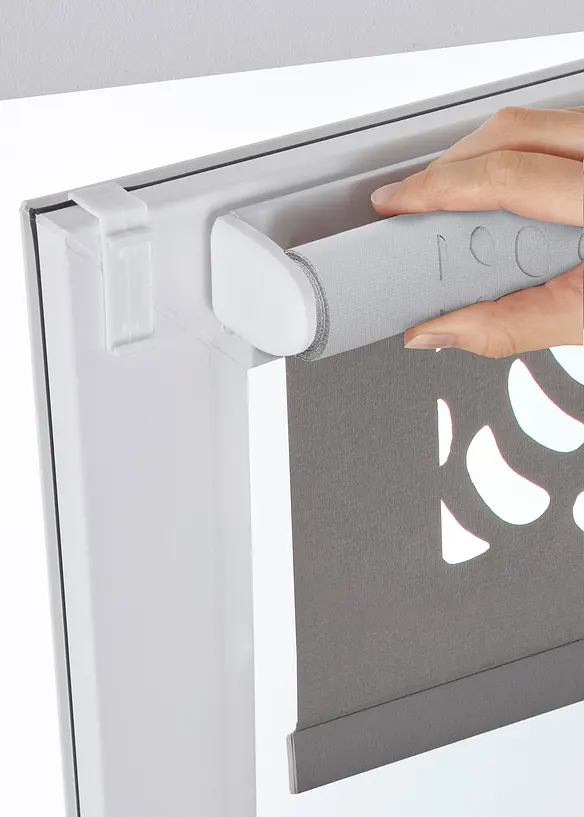 Tenda a rullo filtrante con fascia decorativa, bonprix