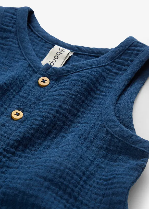 Tuta in mussola di puro cotone, bonprix
