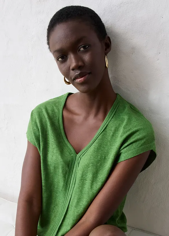 Maglia in puro lino, bonprix