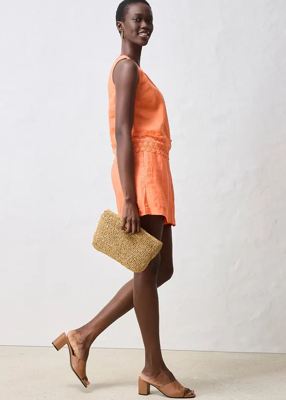 Top in puro lino, bonprix