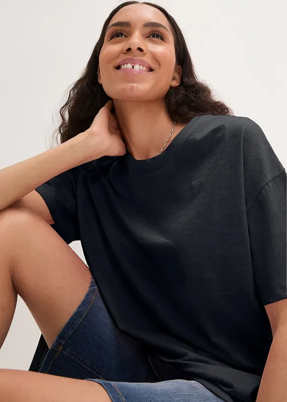 Maxi maglia con stampa, bonprix