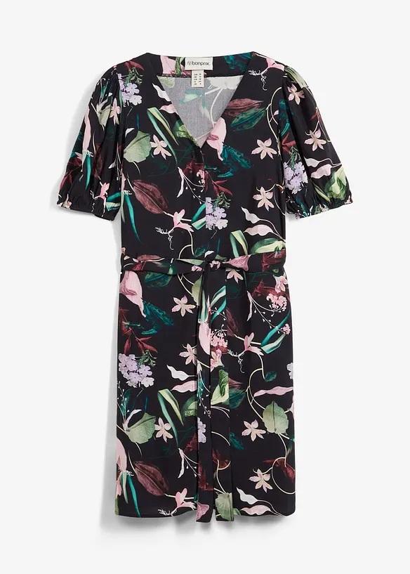 Abito prémaman / da allattamento 2 in 1 in viscosa fluente, bonprix