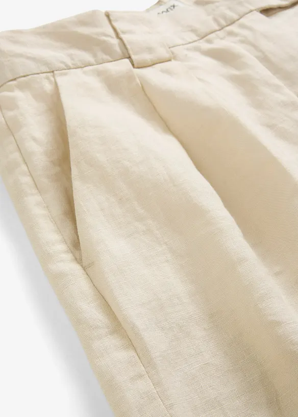 Bermuda in puro lino, bonprix