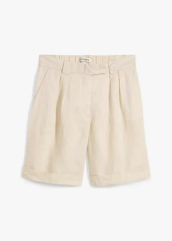 Bermuda in puro lino, bonprix