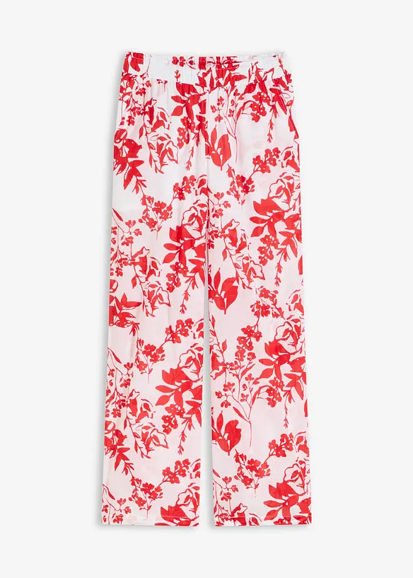 Pantaloni in puro cotone fantasia, bonprix