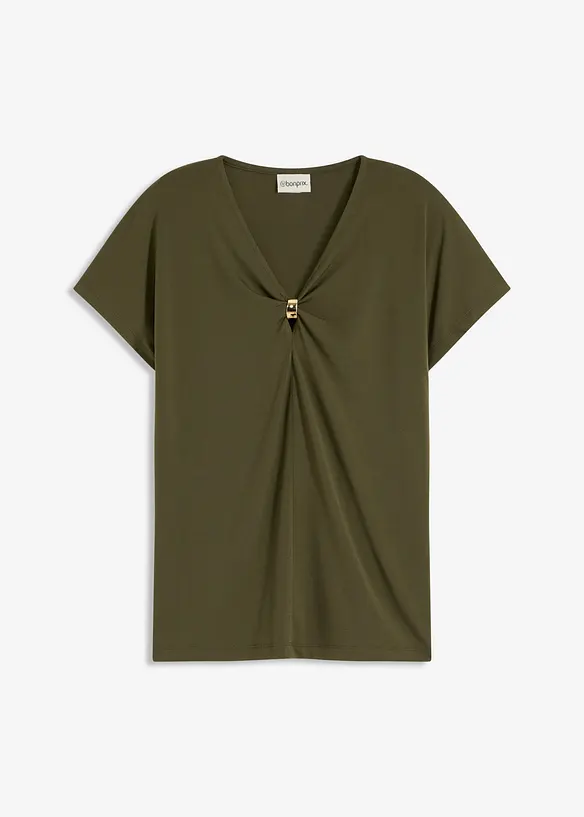 Maglia con anello decorativo, bonprix