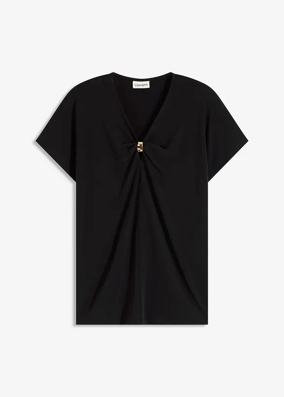 Maglia con anello decorativo, bonprix