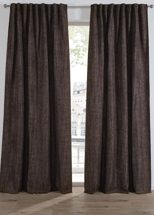 Tenda semioscurante dall'elegante struttura (pacco da 1), bonprix