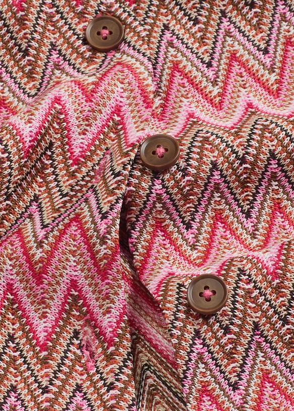 Gilet effetto uncinetto, bonprix