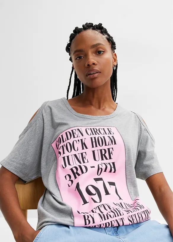 Maglia con cut-out, bonprix