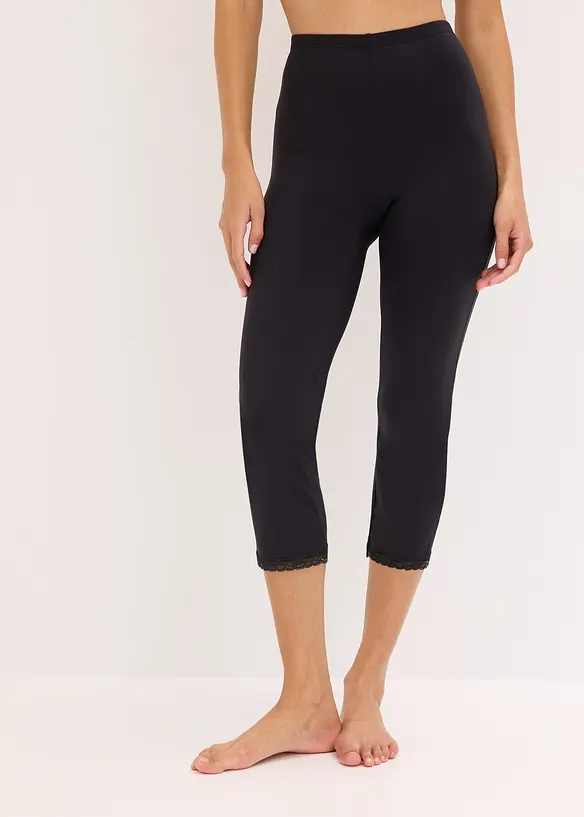 Leggings a pinocchietto anti sfregamento in poliammide rinfrescante, bonprix