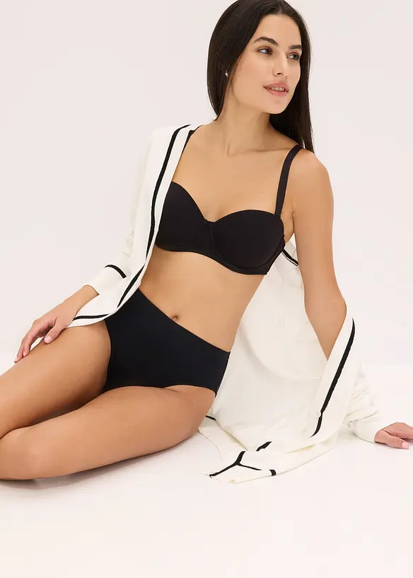 Slip alto con cotone biologico (pacco da 7), bonprix