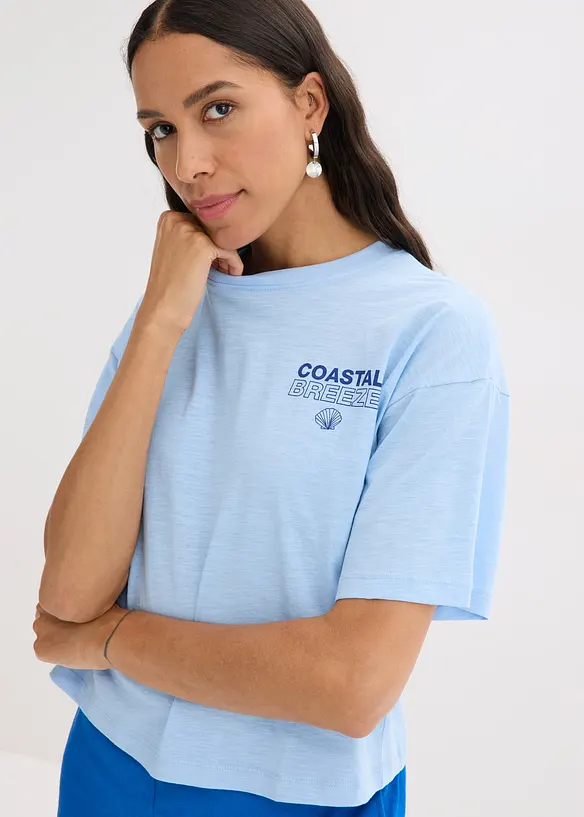 Maxi maglia in puro cotone biologico, bonprix