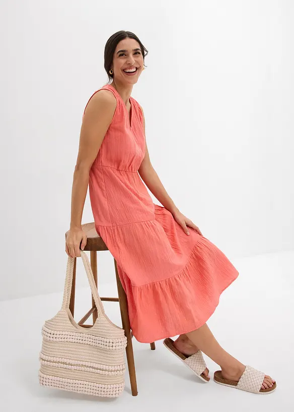 Abito in mussola morbida, bonprix