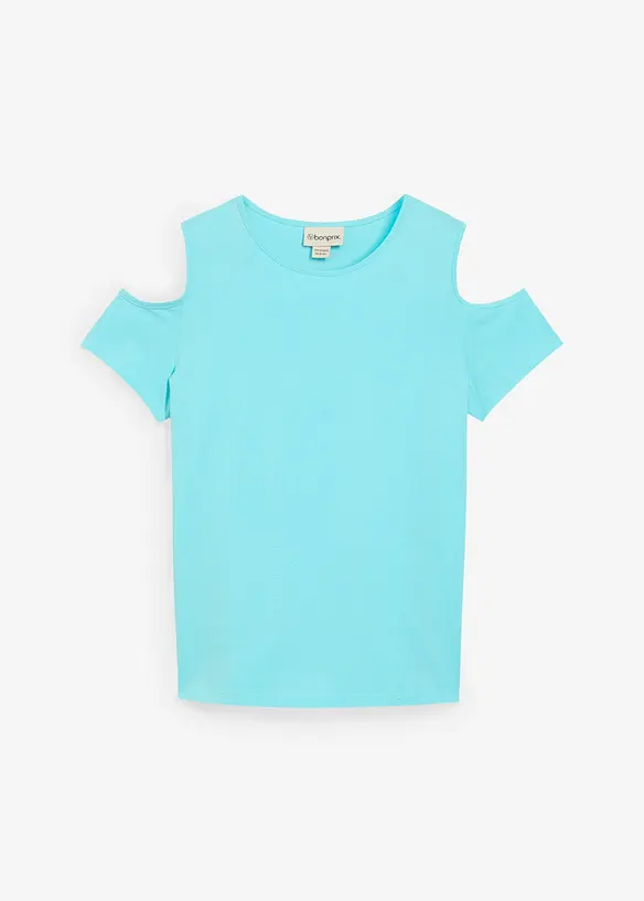 Maglia con cut-out in puro cotone biologico, bonprix