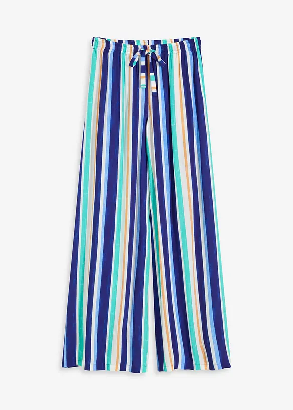Pantaloni larghi in fine viscosa, bonprix