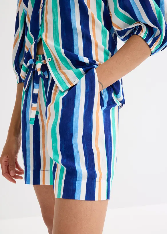 Shorts con elastico in vita in fine viscosa, bonprix
