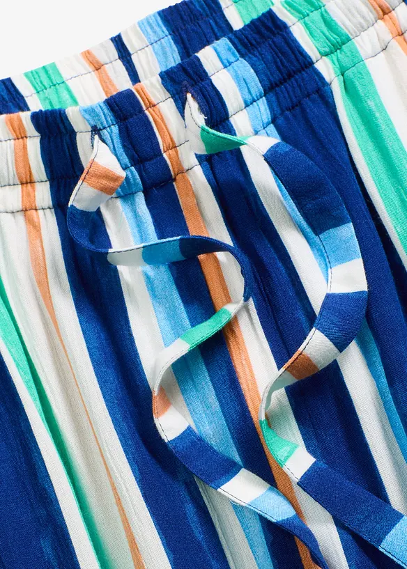 Pantaloni larghi in fine viscosa, bonprix