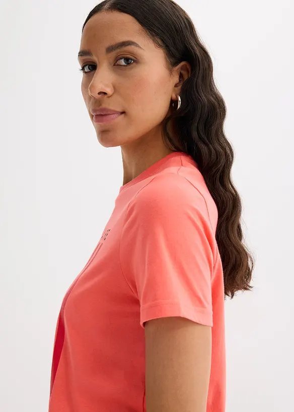 T-shirt in puro cotone, bonprix