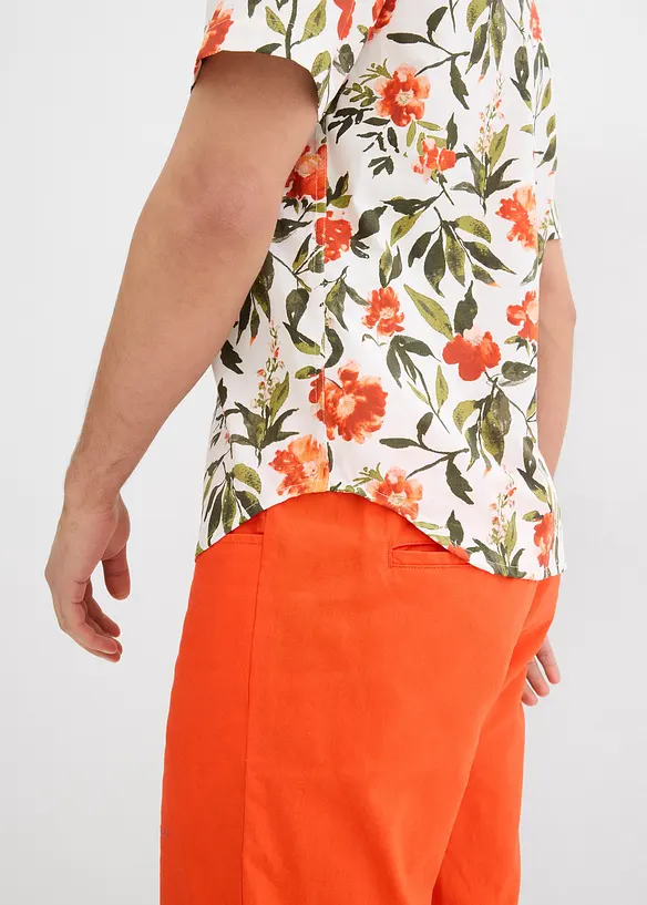 Camicia a maniche corte in puro cotone, bonprix