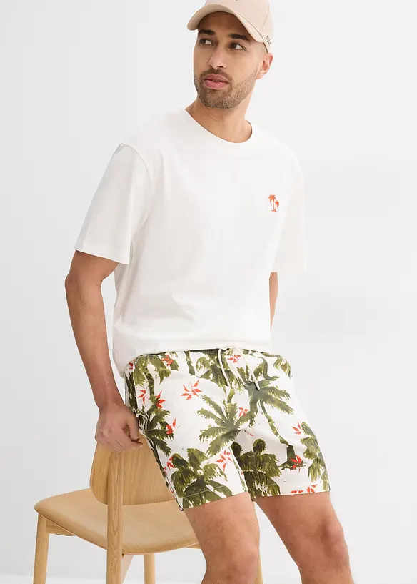 Bermuda in viscosa con cinta elastica, loose fit, bonprix