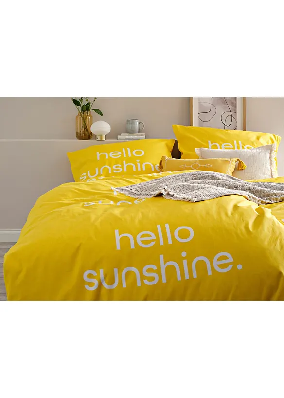 Biancheria da letto in misto cotone, bonprix