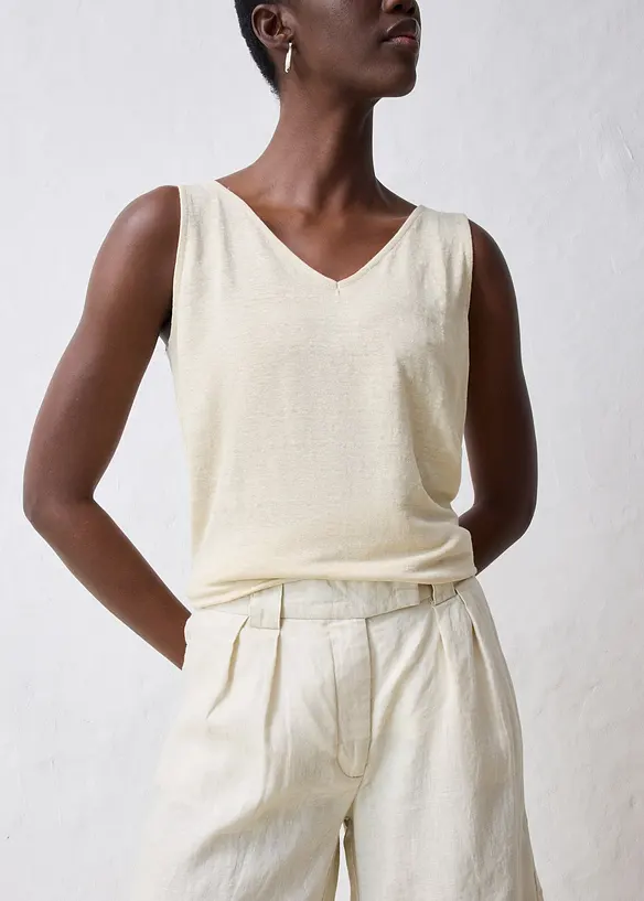 Bermuda in puro lino, bonprix