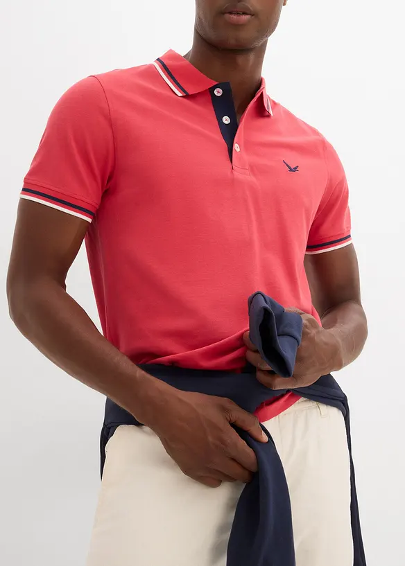 Polo in piquet di puro cotone (pacco da 2), bonprix