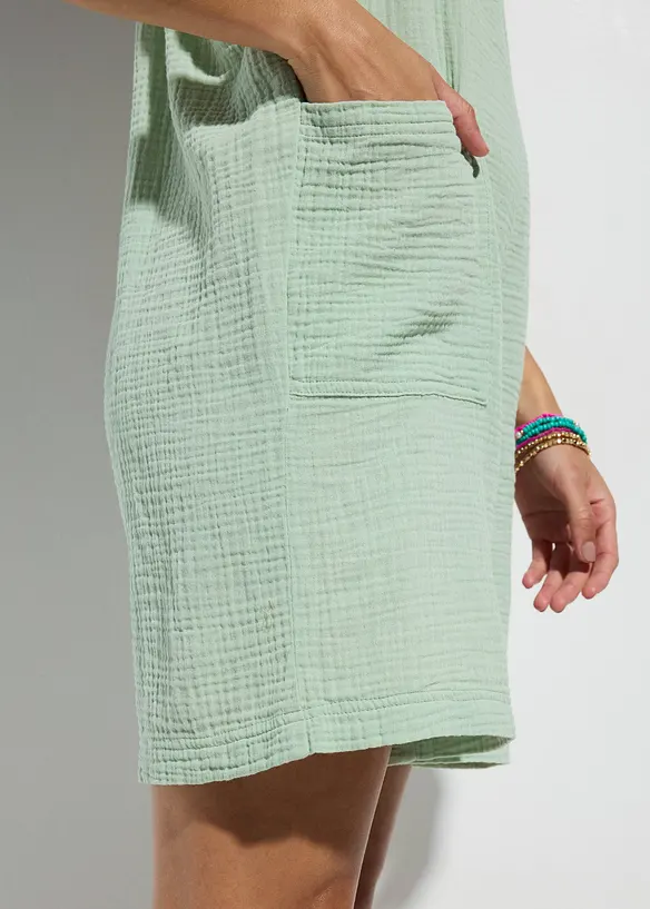 Tuta copricostume in mussola fresca e leggera, bonprix