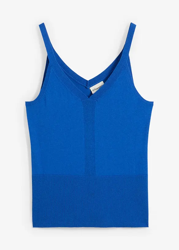 Top in maglia misto seta, bonprix