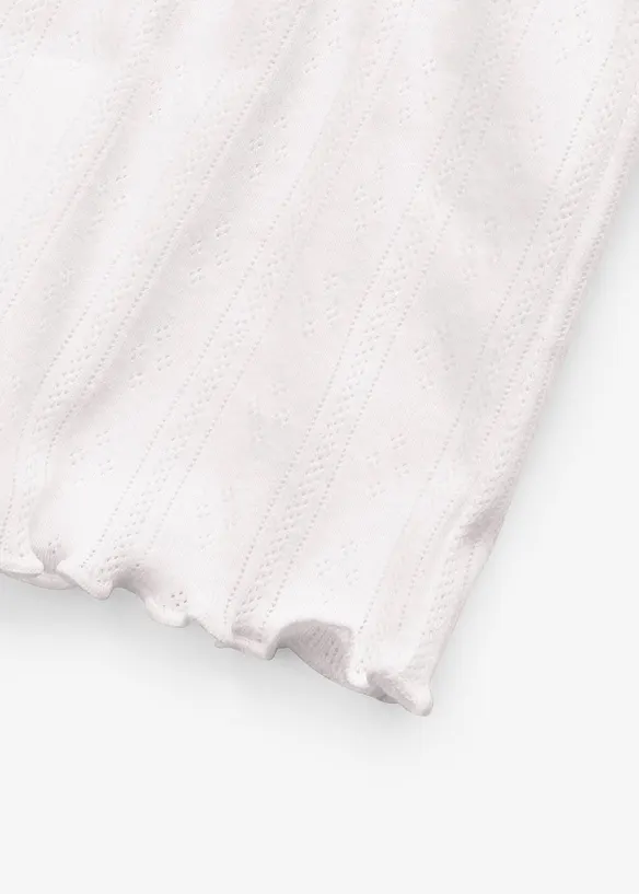 Pigiama estivo in jersey pointoille, bonprix