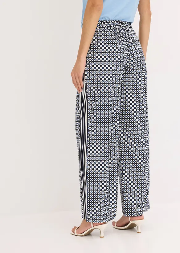 Pantaloni in jersey dallo stile minimalista, bonprix