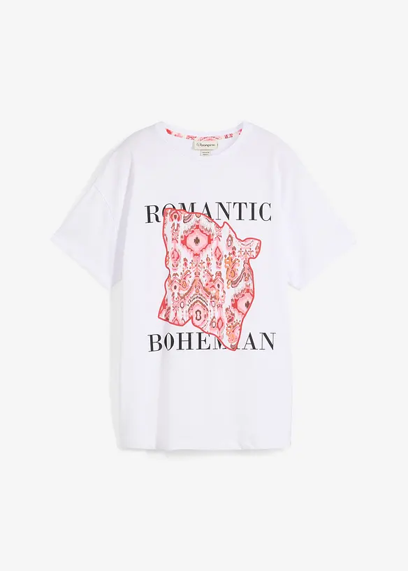 T-shirt in puro cotone, bonprix