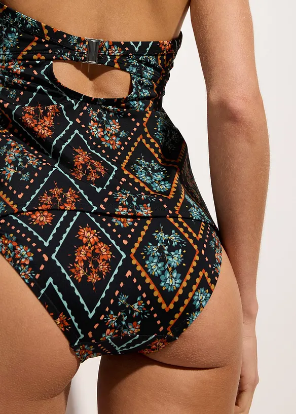 Tankini all'americana con scollo a V (set 2 pezzi), bonprix