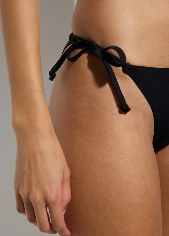 Slip per bikini con laccetti da annodare ai lati, bonprix