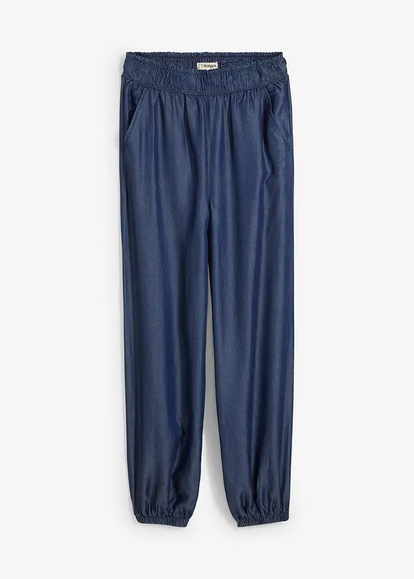 Pantaloni in lyocell con comodo elastico in vita, bonprix