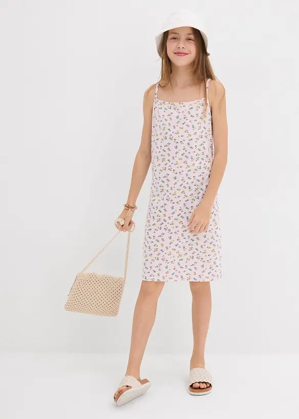 Abito in jersey di cotone elasticizzato (pacco da 2), bonprix